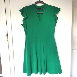 New York & Company Green Work Dress